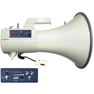  Megaphone Professionnel Longue Portée Rechargeable