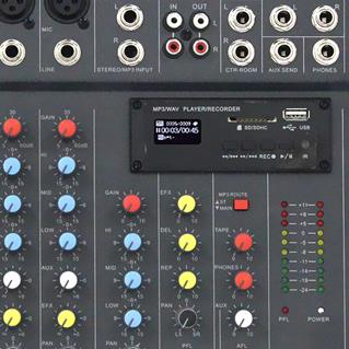 Table Mixage MX 12 USB V2 POWER