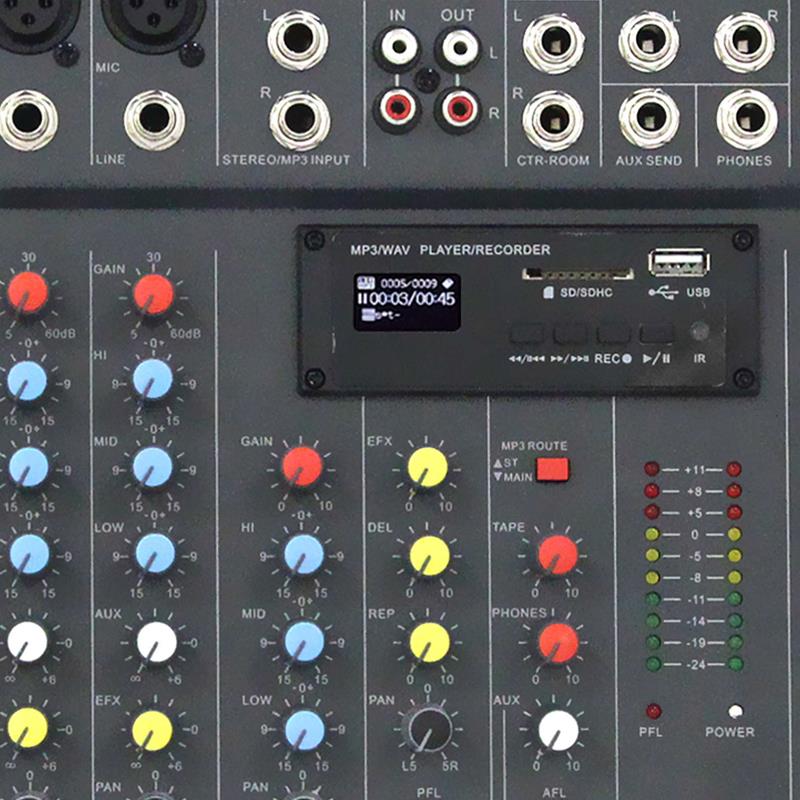 Table Mixage MX 12 USB V2 POWER ACOUSTICS