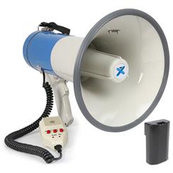 Megaphone Rechargeable + Housse + Batterie 65 Watts