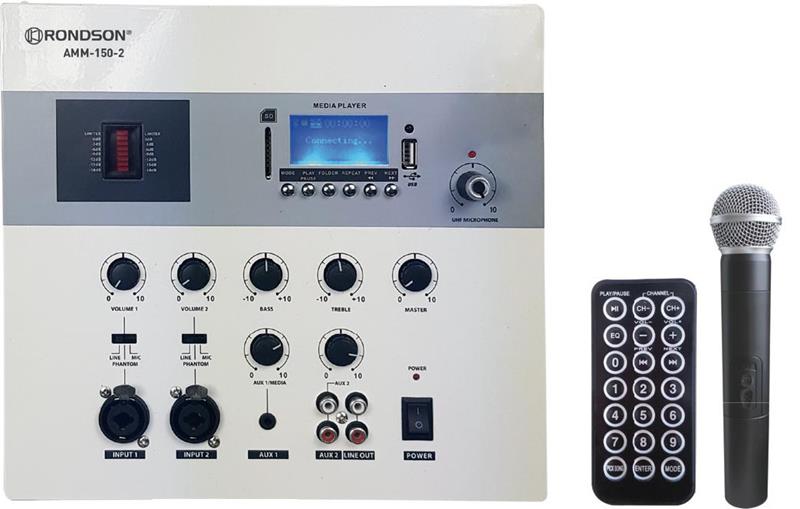 Amplificateur Mural Bluetooth 150 Watts RONDSON AMM-150-2