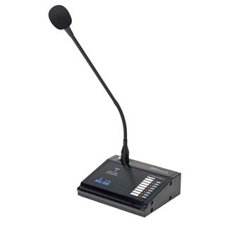Pupitre Microphone D’appel 8 Zones Compatible Avec La Matrice T-8000