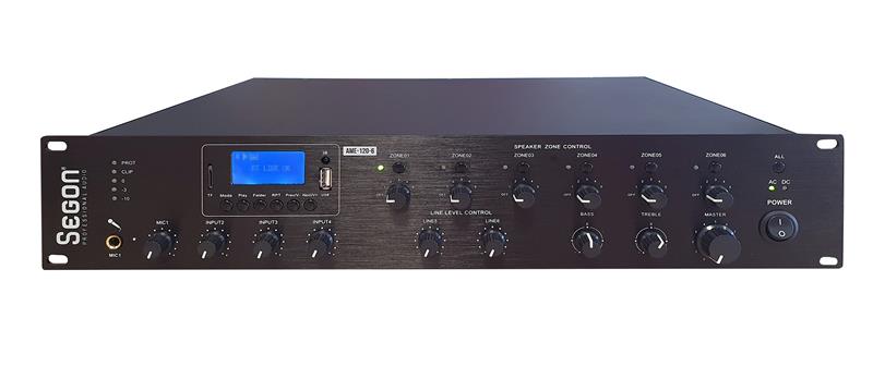 Amplificateur Préampli Tuner Bluetooth SD USB AME-500-6 RONDSON 6 Zones 500  Watts