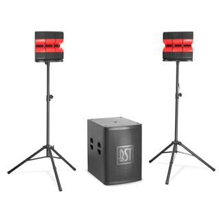 Système 2.1 Actif Sonorisation 1200 Watts