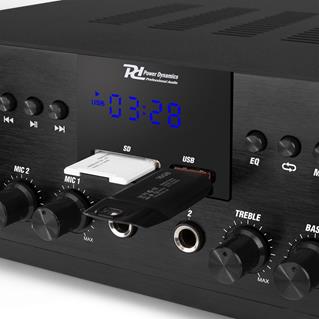Amplificateur Multimédia BT 2 Zones 2X100 Watts