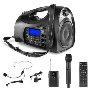 Sono Portable Vonyx ST016 Bluetooth 2 Micros UHF 65 Watts