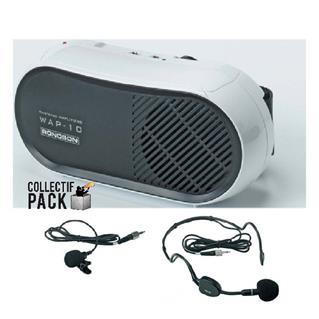 Porte-Voix WAP 10 RONDSON - 10 WATTS micro cravate et serre tete