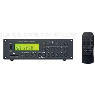 Lecteur Enregistreur MP3 Compact - EM-020R RONDSON
