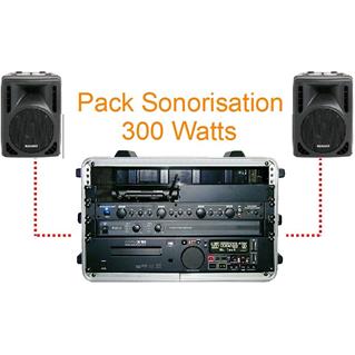 Pack Sonorisation Pack 300 FASE 300 WATTS