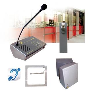 Interphone de guichet blindé numérique