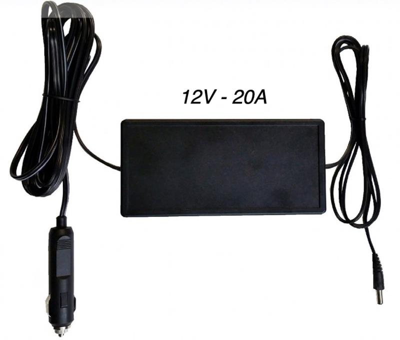 Alimentation 12V-20A pour AM-200 Monacor