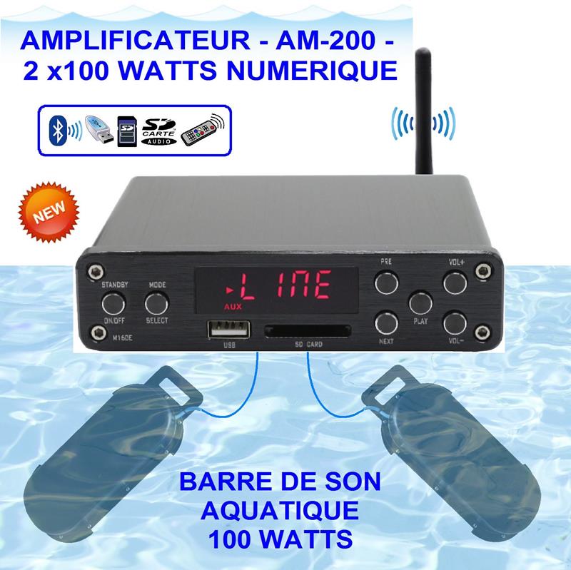Amplificateur-mixeur Karaoké Avitek ST-900 200W - Occasion Fonctionnel - Livraison Gratuite
