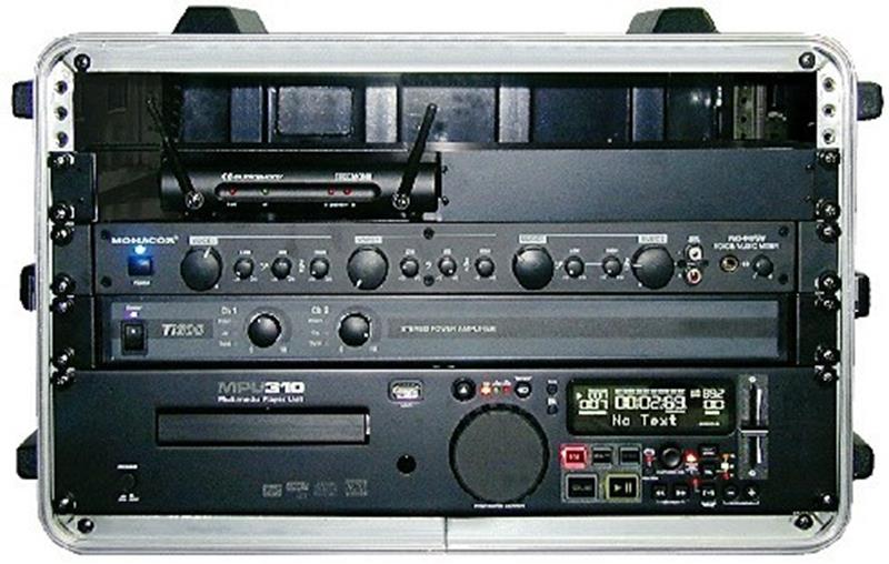 QSC - USA 900  Amplificateur De Puissance Professionnel 2 Canaux Amplificateur A Semi Conducteurs