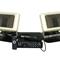 Sono Véhicule BT FM USB SD 80W + 2 HP HQ + 2 Supports